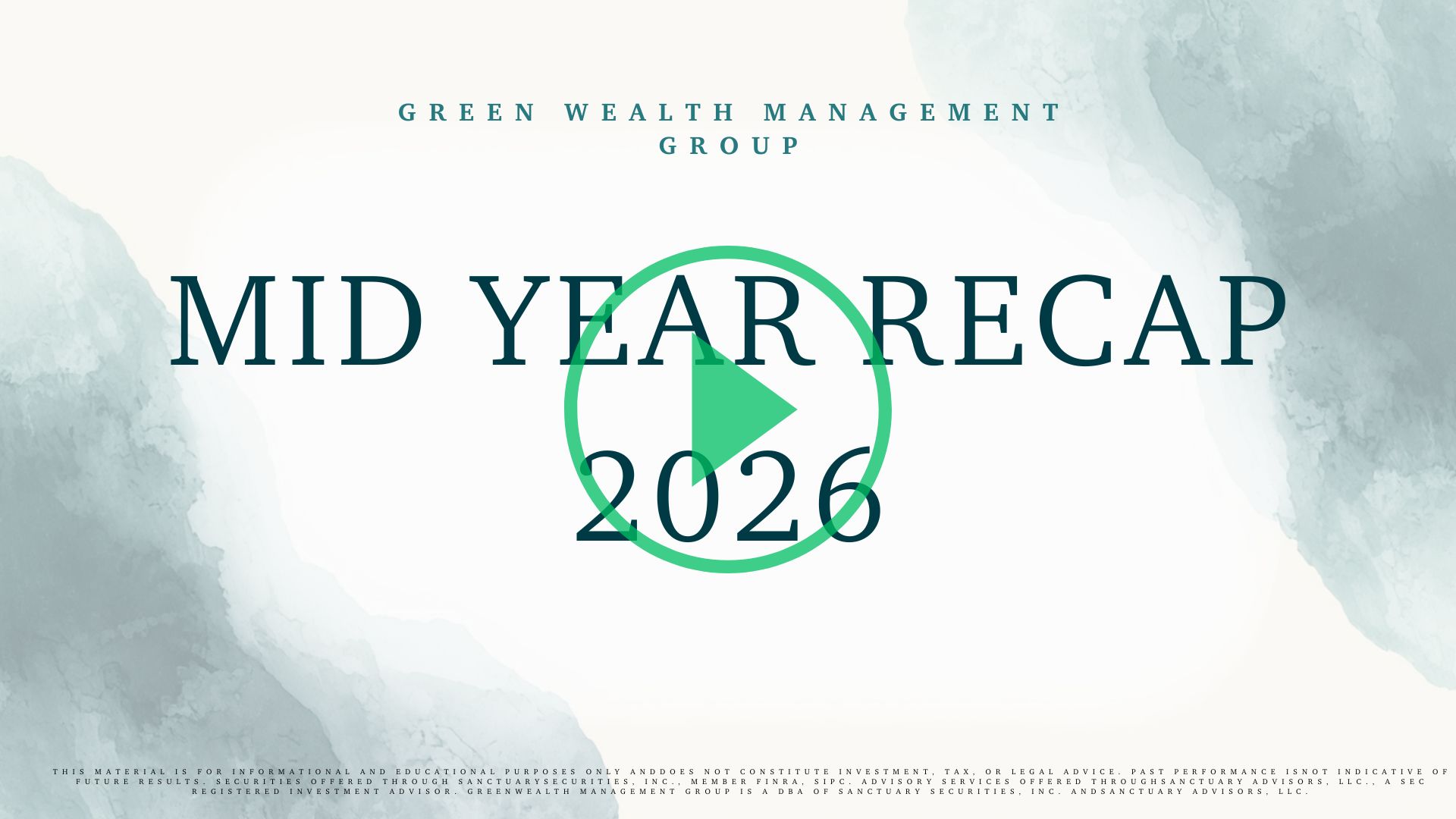 2026 Mid-Year Recap